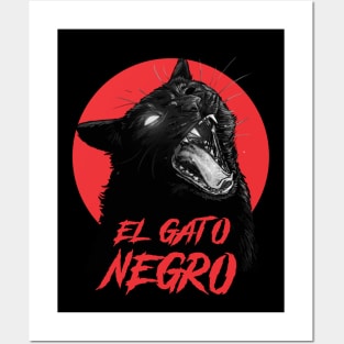 El Gato Negro Posters and Art
